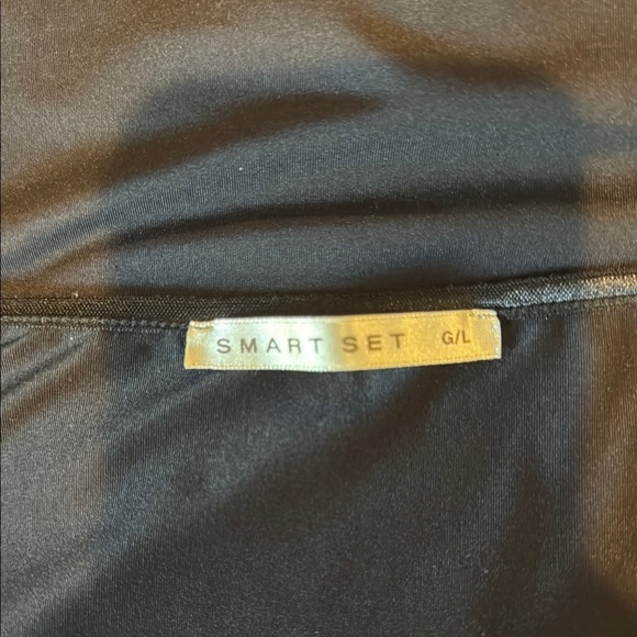 Smart Set Camisole Cami Elegant Black Spaghetti Strap Top - Picture 2 of 5